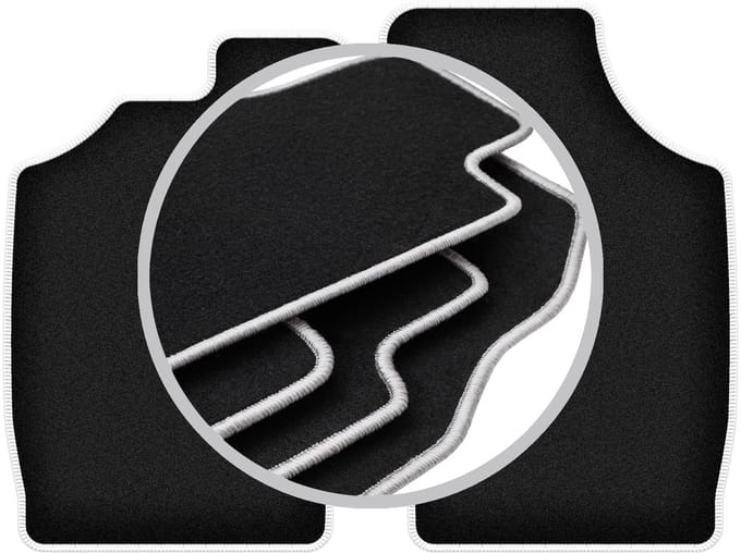 CARLUX-SILVER automatten voor: Daihatsu Cuore V hatchback (1997-2003)