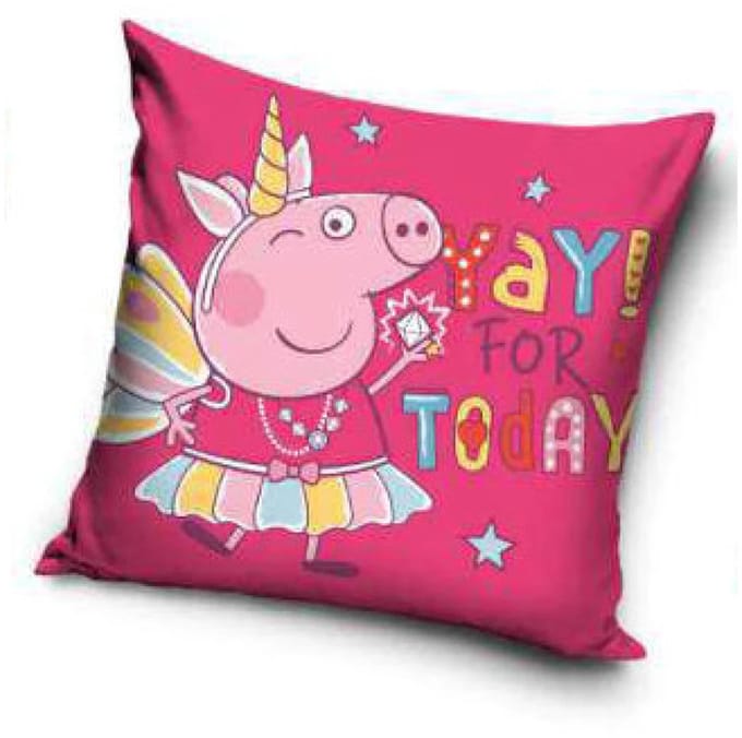 Peppa Pig Yay kussenhoes 40x40 cm