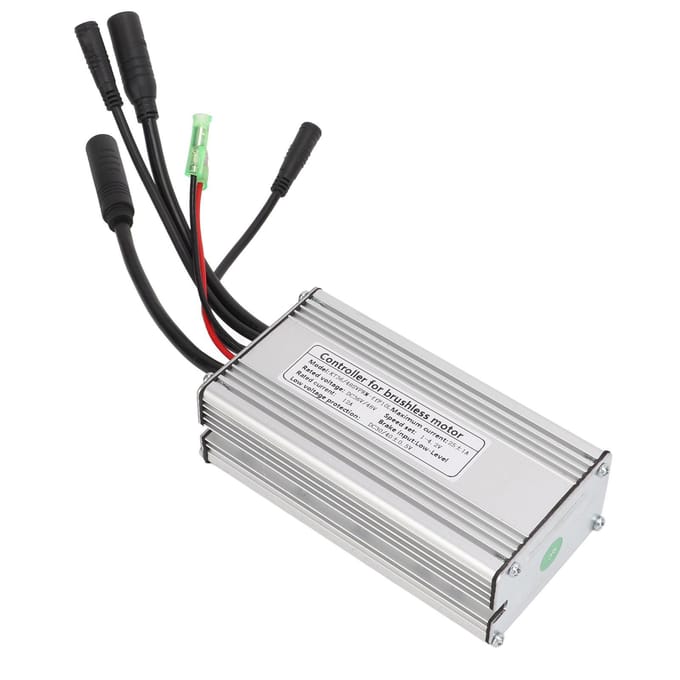DC 36V48V 25A Sinusgolfcontroller Waterdicht Elektrische Fiets Borstelloze Motor Snelheidsregelaar white