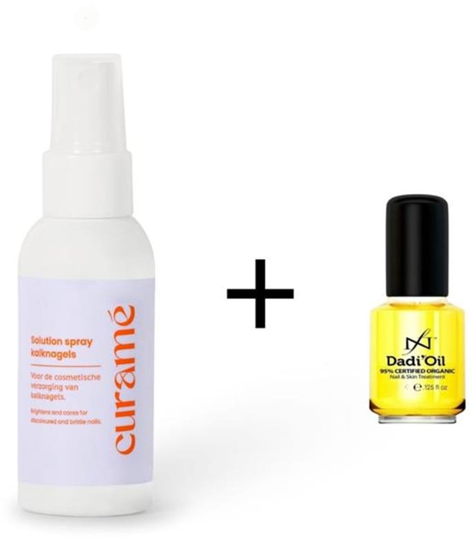 Dadi'Oil nagelriemolie 3,75 ml + Curamé Solution voetnagelspray 50 ml - Verzorgingsset