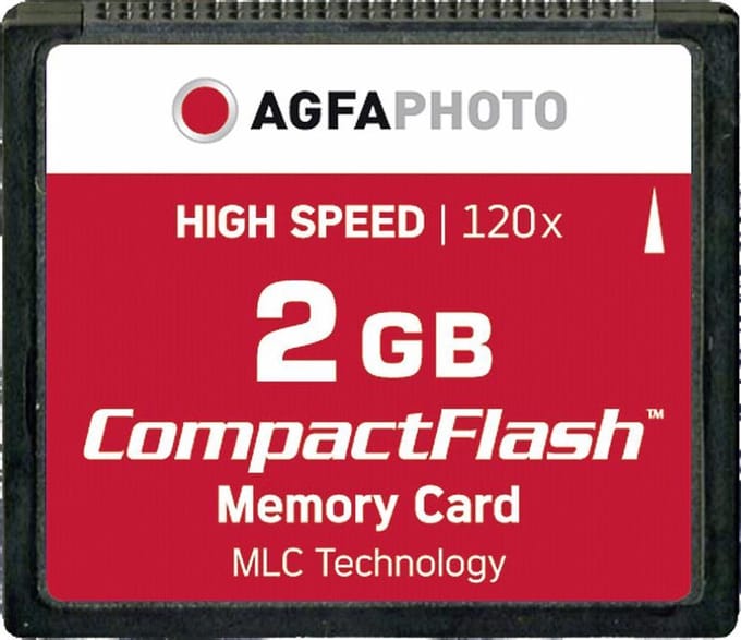 AgfaPhoto CF 2GB High Speed 120x
