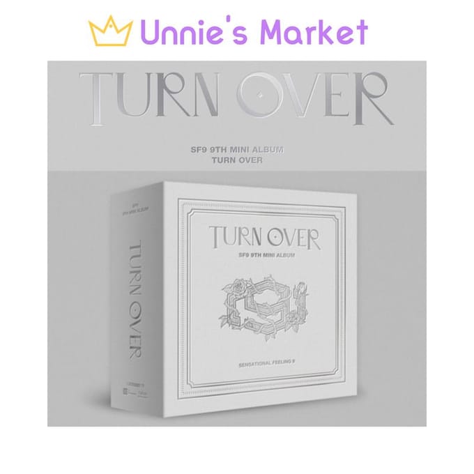 SF9 - TURN OVER-kit ver. Album 1EA white