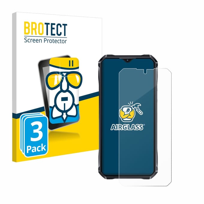 Screenprotector 3 Stuks voor Oukitel WP33 Pro Beschermglas transparant