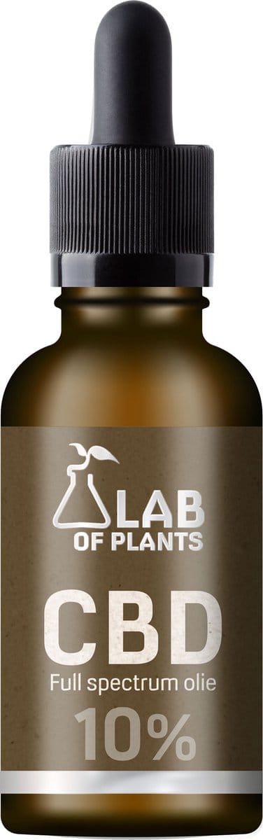 CBD-olie 10% – Premium kwaliteit – Full Spectrum - Rust & Ontspanning - 10 ml