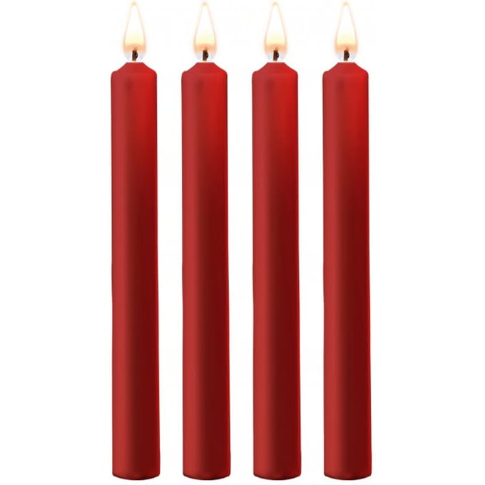 'Teasing Wax Candles', Groot, 4 stuks