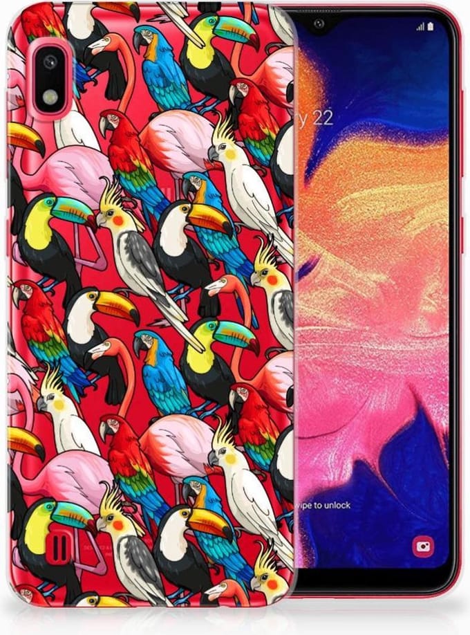 Samsung Galaxy A10 TPU Hoesje Birds