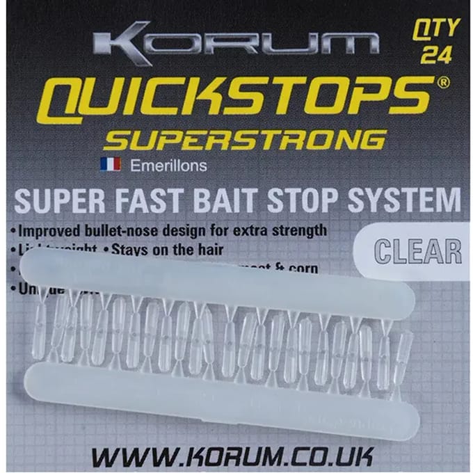 Snaphaak Korum Quickstops (x24)