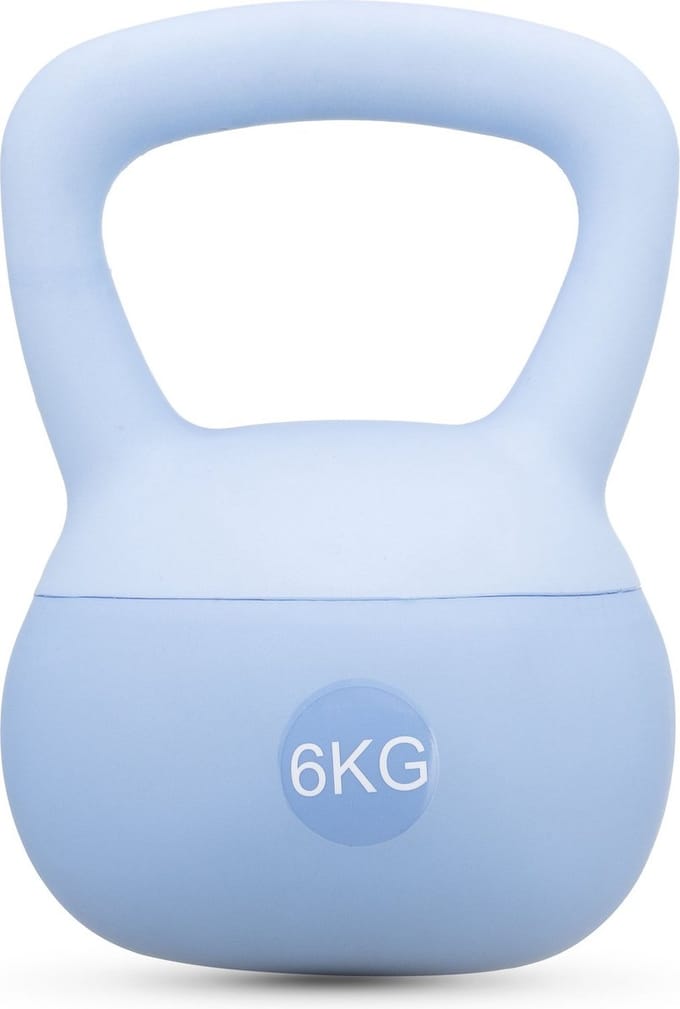 Gymtek® Zachte Kettlebell Dumbbell - 6kg - Kettlebell, Halter, Balgewicht