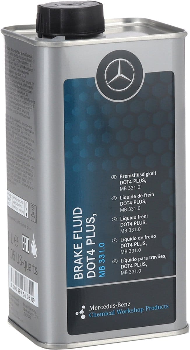 Mercedes Benz Brake Fluid DOT 4 plus MB 331.0 1 Liter