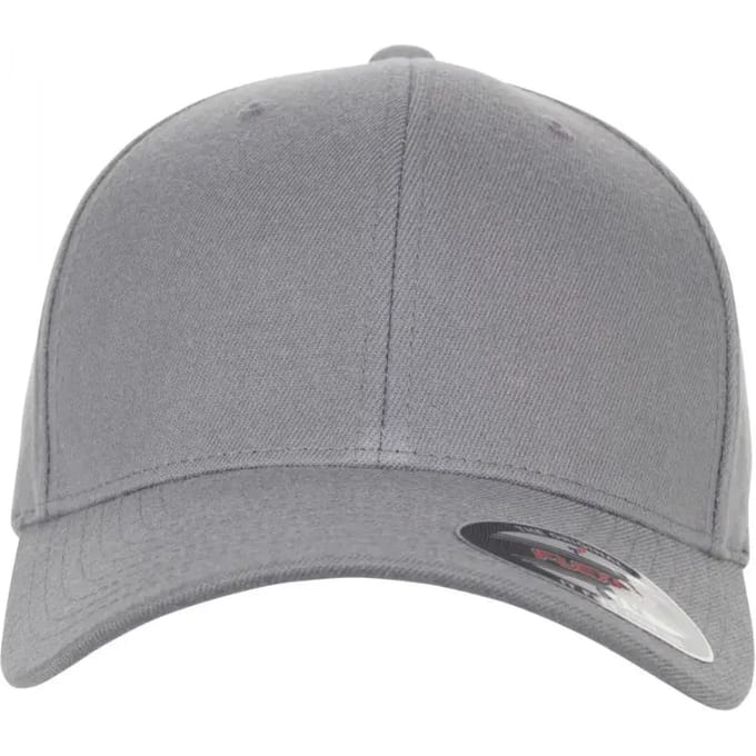 Urban Classics - Wool Blend Flexfit pet - S/M - Grijs