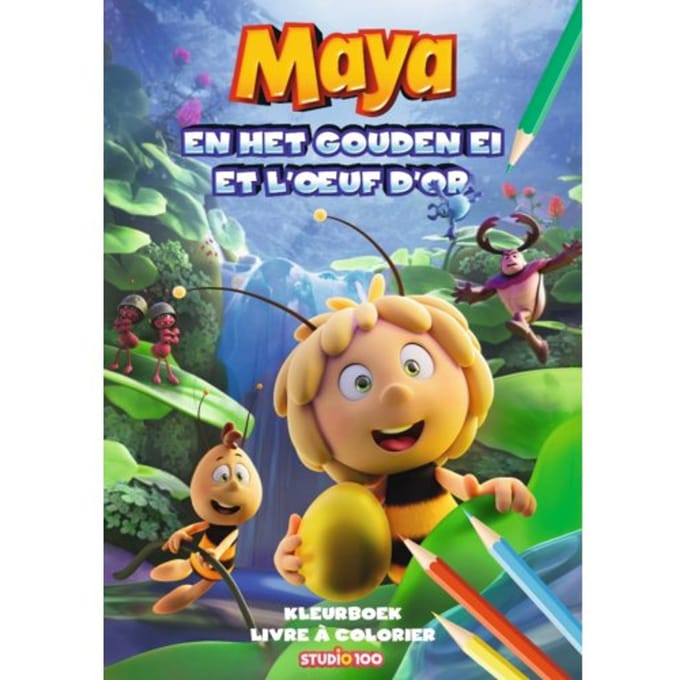Maya : Filmkleurboek - Het Gouden Ei