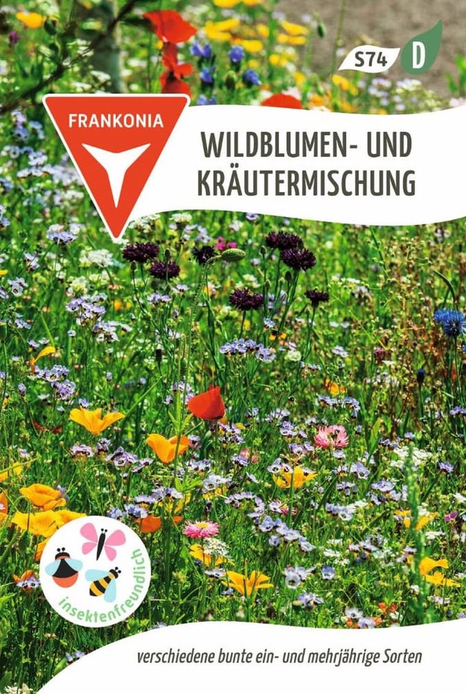 Bloemen- en kruidenmengsel, bloemenmengsel, bloemzaden, gazonzaden, zaden
