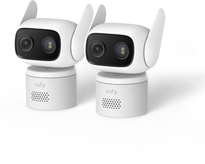eufy WiredCam C31 2 - Cam Pack IP-beveiligingscamera - Binnen & buiten - 1080 x 1920 Pixels