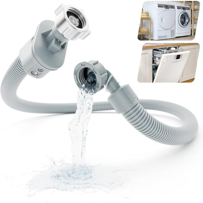 2.5 Meter Veiligheidsinlaatslang - Aquastop Slang Voor Wasmachine - Wasmachineslang - 3/4 Inch Schroefdraadinterface