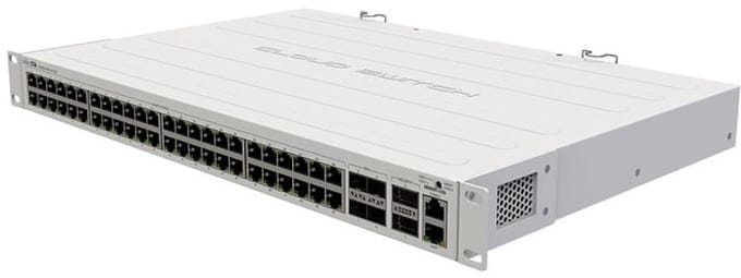 Mikrotik CRS354-48G-4S+2Q+RM netwerk-switch L2 Gigabit Ethernet (10/100/1000) Grijs