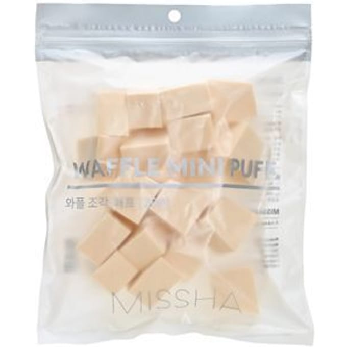 MISSHA - Waffle Mini Puff 20 pcs