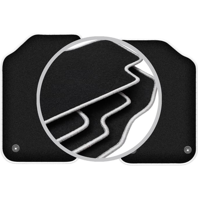 CARLUX-SILVER automatten voor: MG F / TF coupé, cabrio (2007-2011)
