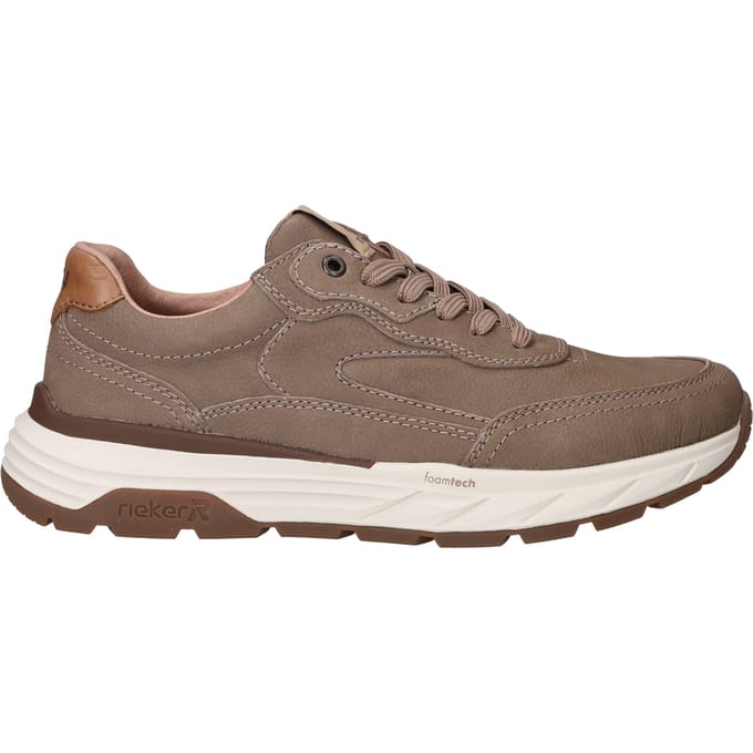 Rieker Sneakers H-leest groen Leer - Maat 40