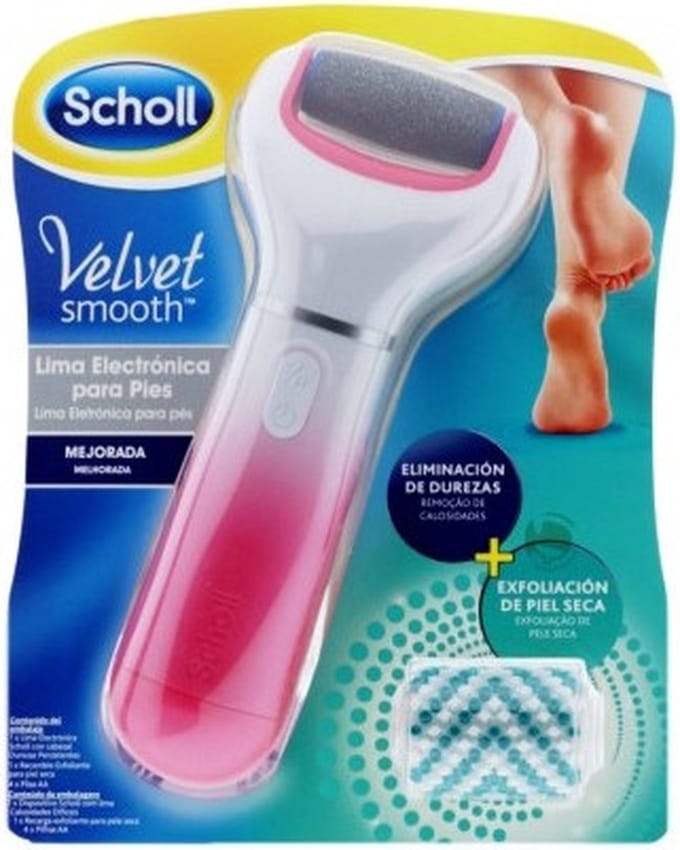 Scholl velvet smooth lima electrica EXPERT CARE 2 in 1 elektrische voetvijl