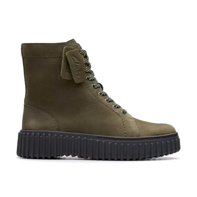 Clarks Torhill Rise - dames laars - Groen - maat 35.5 (EU) 3 (UK)