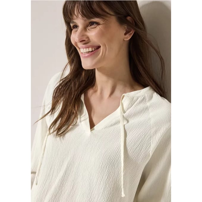 Gestructureerde blouse