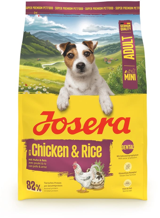 Josera chicken / rice - hondenvoer - mini adult - 3 kg