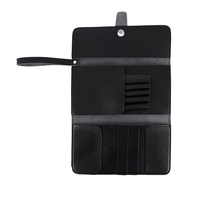 Multifunctionele Haarschaar Tas Pouch Pak Case Kammenhouder Kapper Styling Barbier Gereedschap black