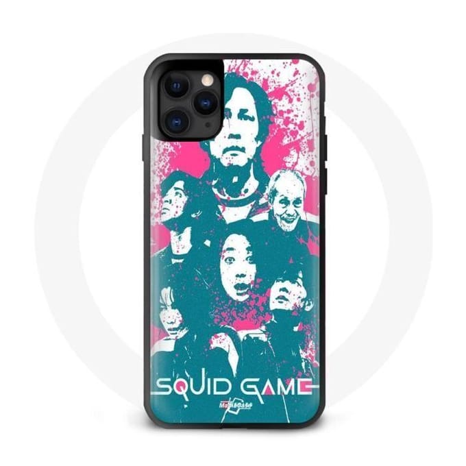 Coque Iphone 13 pro max Squid Game dessin