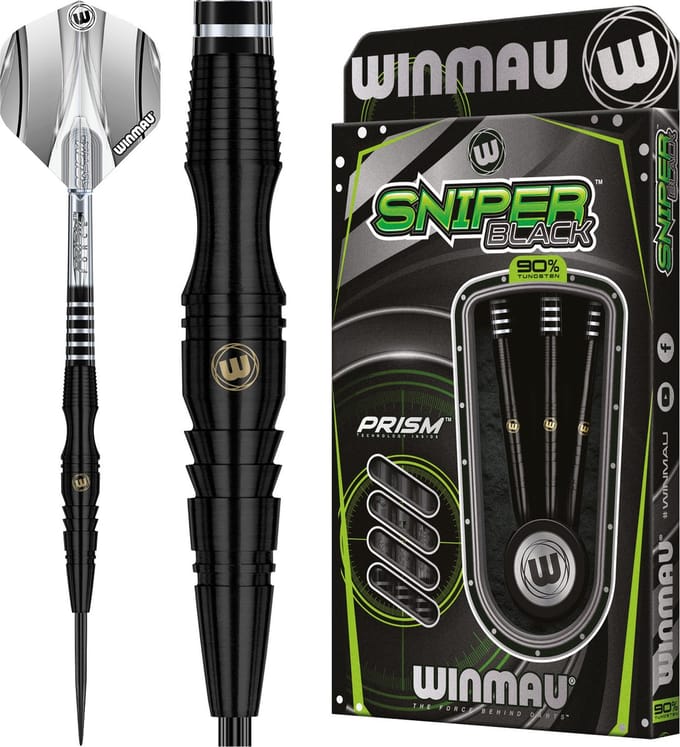 Winmau Sniper Black 90% - Dartpijlen