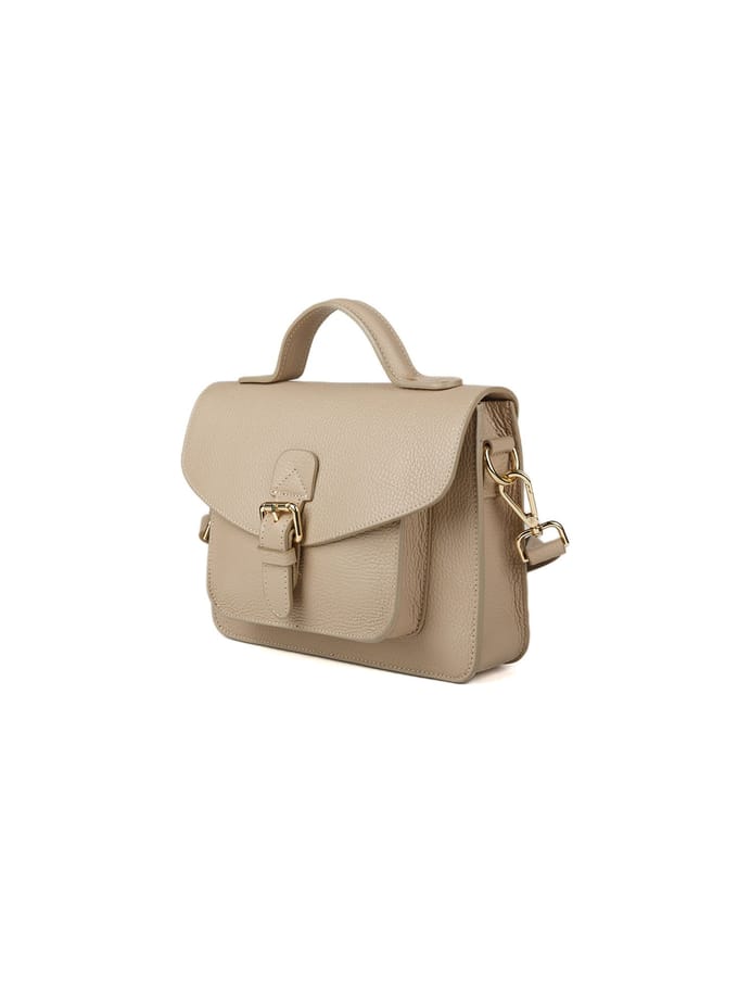Giulia Monti Schoudertas Grijs Beige