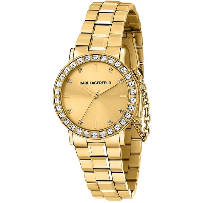 Karl Lagerfeld - R0553100503 - Polshorloge - Dames - Kwarts - Crystals