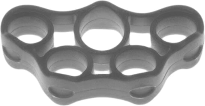 DW4Trading Siliconen Vingertrainer - Grip Trainer - Resistance Trainer - 4 kg - Grijs
