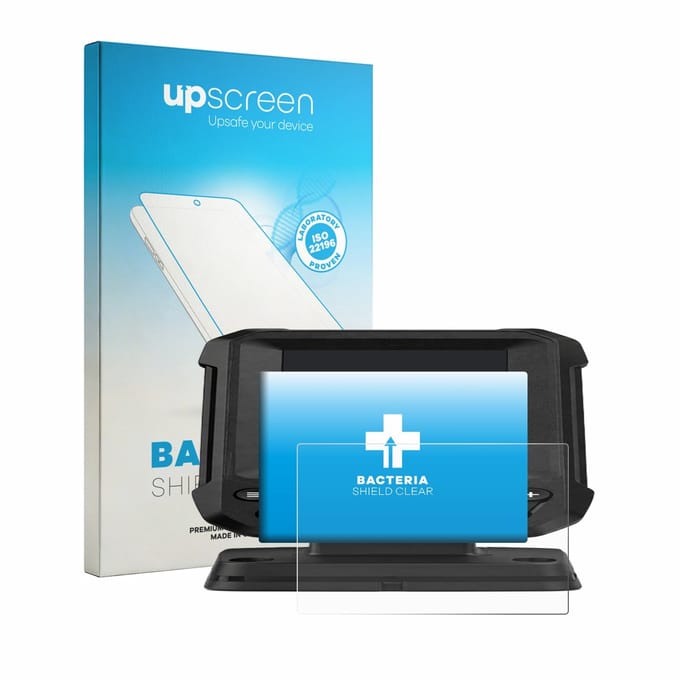 upscreen - Screenprotector voor Lowrance Eagle 4 - Folie Beschermfolie transparant antibacterieel
