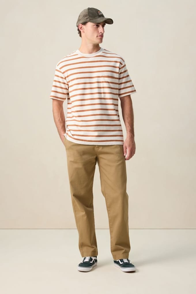 Sissy-Boy - Bruine mid-rise chino