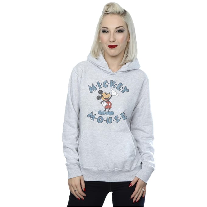Disney Dames/Dames Mickey Mouse Dash Hoodie (Sportgrijs)