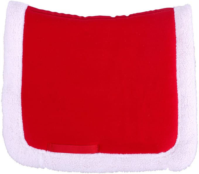 Qhp Zadeldek Qhp Kerst Dressuur Rood