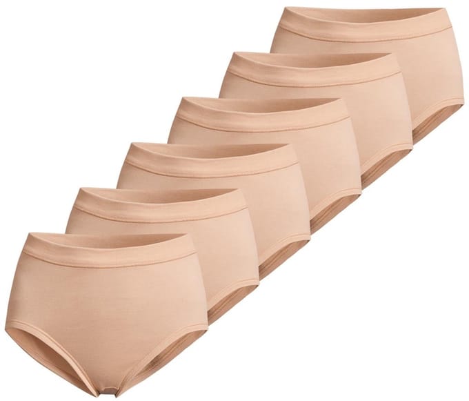 Conta Dames taille pants 6 pack Feinripp