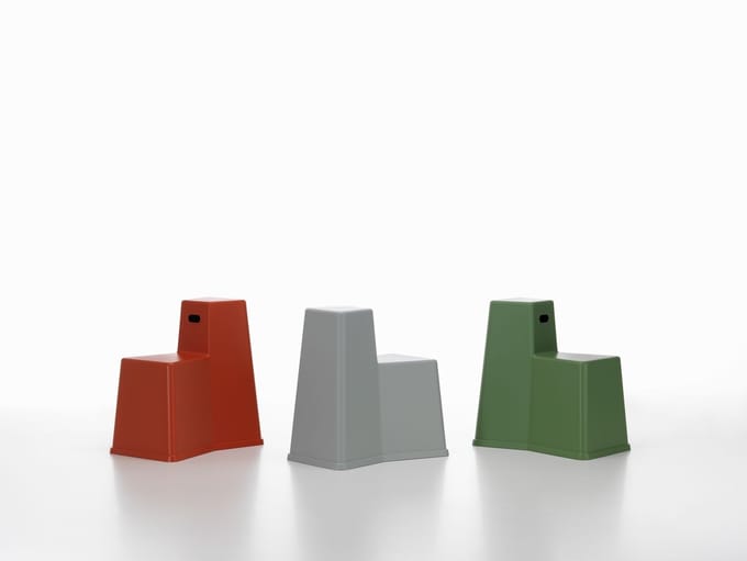 Vitra Stool-Tool - lichtgrijs