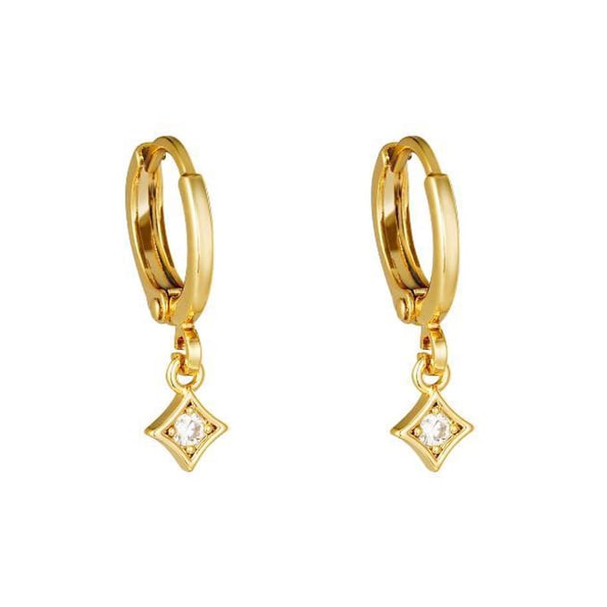 Oorbellen Mandy - Yehwang - Oorbellen - One size - Goud