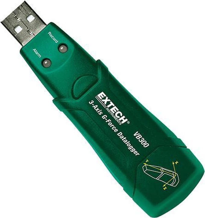 Extech VB300 Versnellingsmeter ±0,5 G