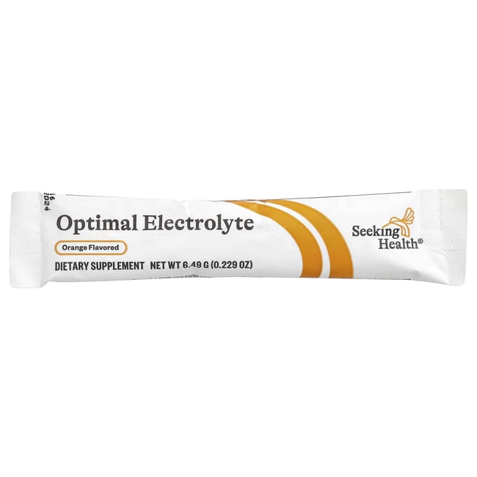 Seeking Health, Optimal Electrolyte, Orange, 30 Comprimés, 6,49 g (0.229oz) Chaque