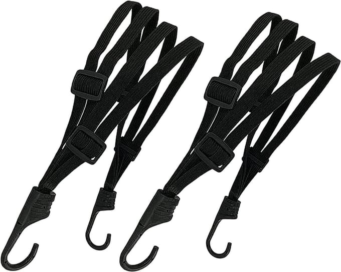 Elastische Bagageriem voor Fiets en Motor - Draagkrachtige Spanbanden