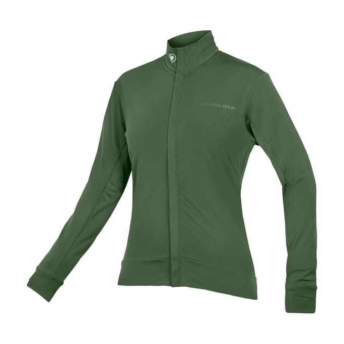 Endura Women's Xtract Roubaix L/s Jersey Mag Machair Green - XL