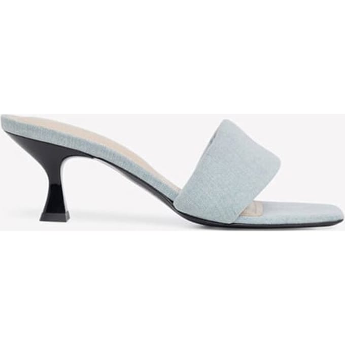 IRO Paris Lolanda Denim S Light Denim Maat: 38 | Muiltjes Outlet | Dames | Blauw