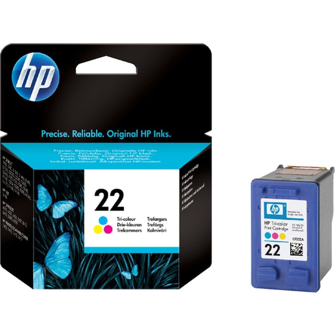 HP Inktcartridge 22 (C9352AE) 3-kleuren