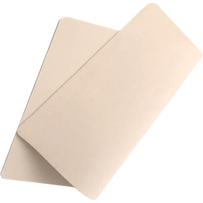 Tattoo Practice Skin Sheet Blank Plain voor Tattoo Needle Machine Supply Dubbele zijden 8x6  voor beige