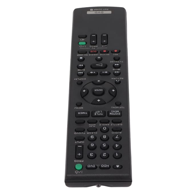 DVD Afstandsbediening Vervanging Recorder Speler Afstandsbediening voor RDRAT100 RDRAT200 HX680 HX780 HX980 black