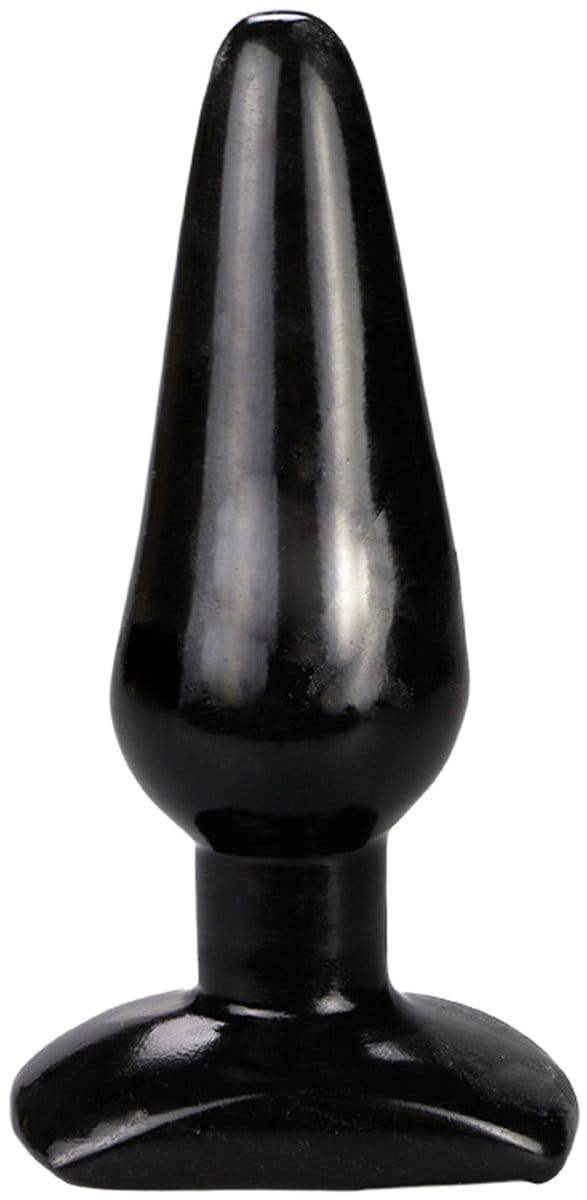 Being Fetish – Anaal Plug – Zwart – 13,5 x 4 cm