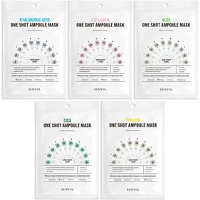 EUNYUL - Hyaluronic Acid One Shot Ampoule Mask Sheet - 5 Types #Collagen