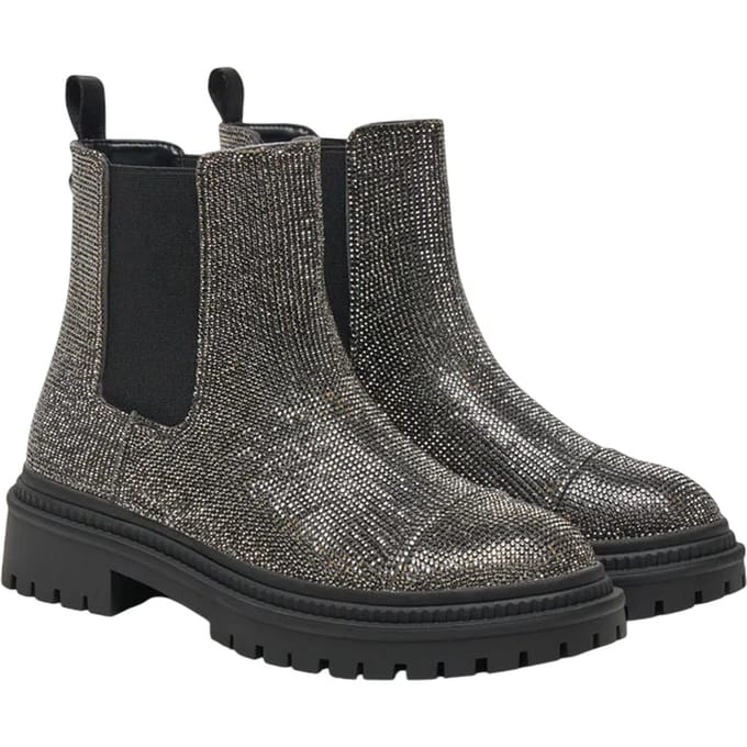 Steve Madden Dames/Dames Moonlit Chelsea Laarzen (Tinnen)